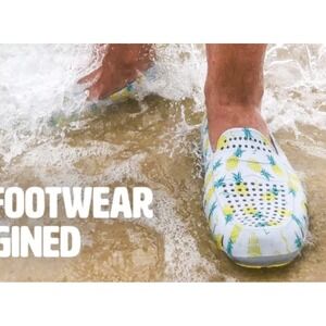 Floafers‎ Mens Country Club Pineapple Slip On Loafers Water Shoes 12 Golf Beach